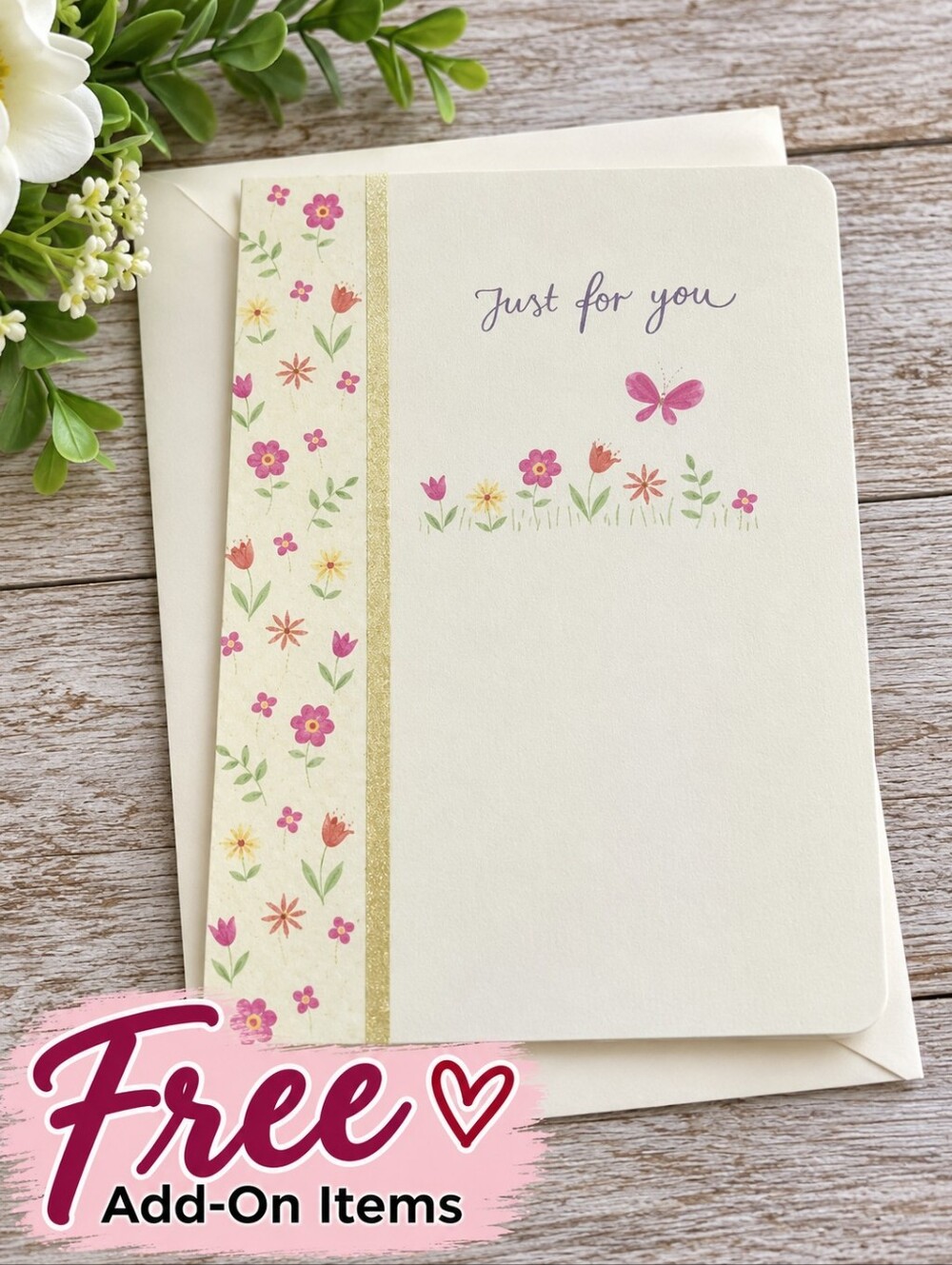 generic card Free With Purchase